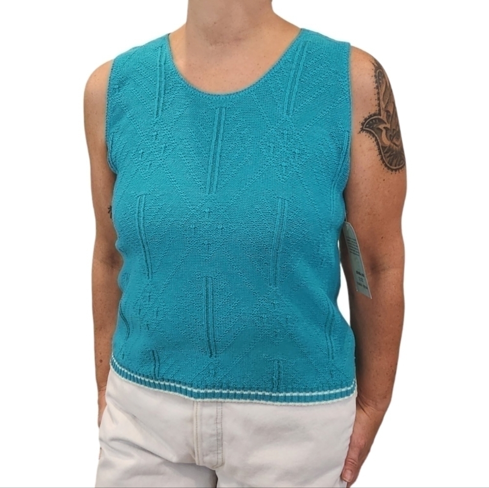 Catalina Sleeveless Sweater Vtg USA